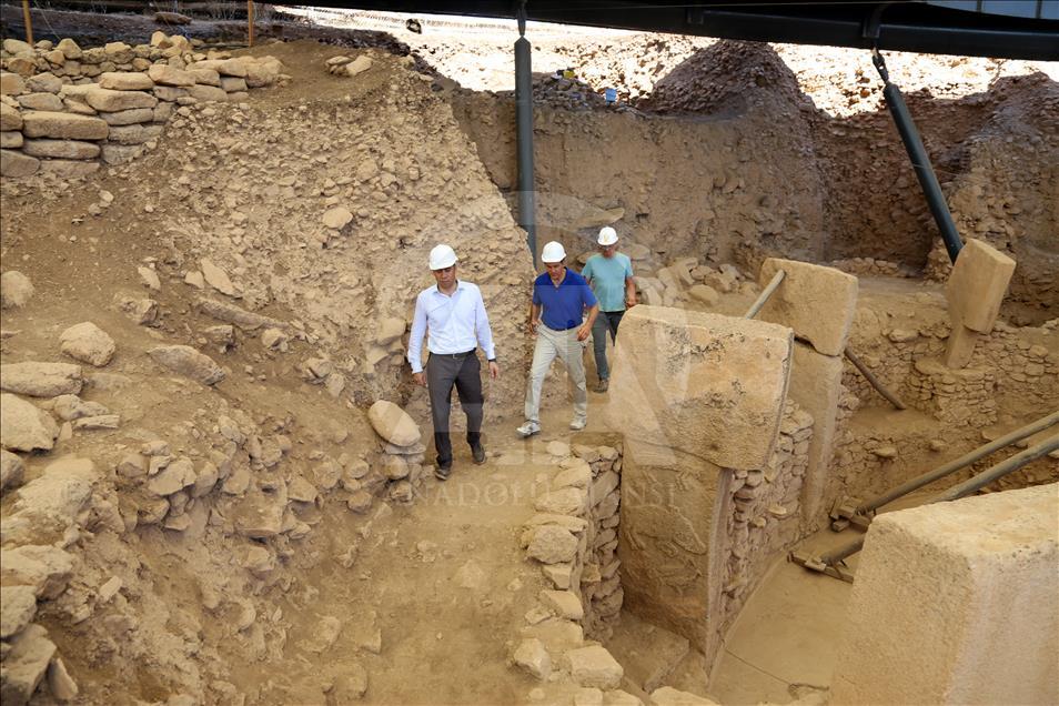 Ünlü Türk cerrah Dr. Mehmet Öz Göbeklitepe'de