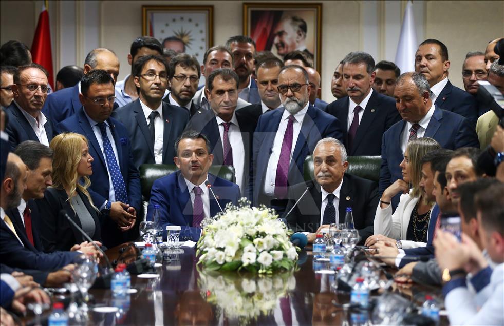 Tarım ve Orman Bakanlığı'nda Devir Teslim Töreni