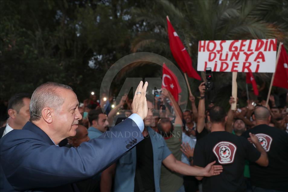 Cumhurbaşkanı Erdoğan, KKTC'de
