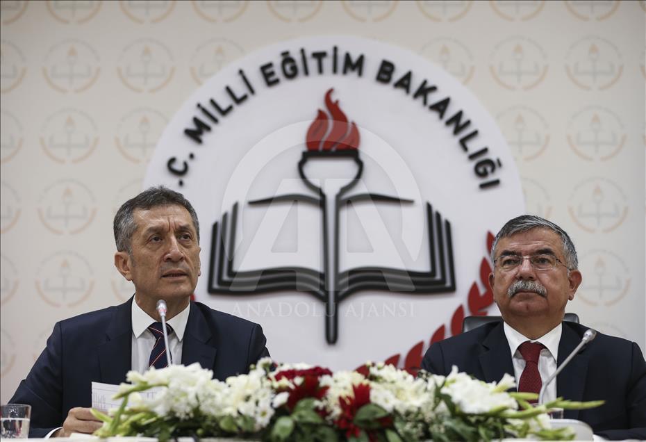Milli Eğitim Bakanlığın'da devir teslim töreni