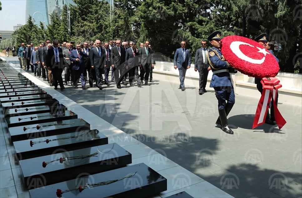 Turkish President Erdogan in Azerbaijan