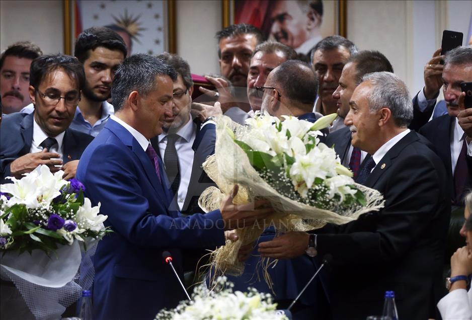 Tarım ve Orman Bakanlığı'nda Devir Teslim Töreni