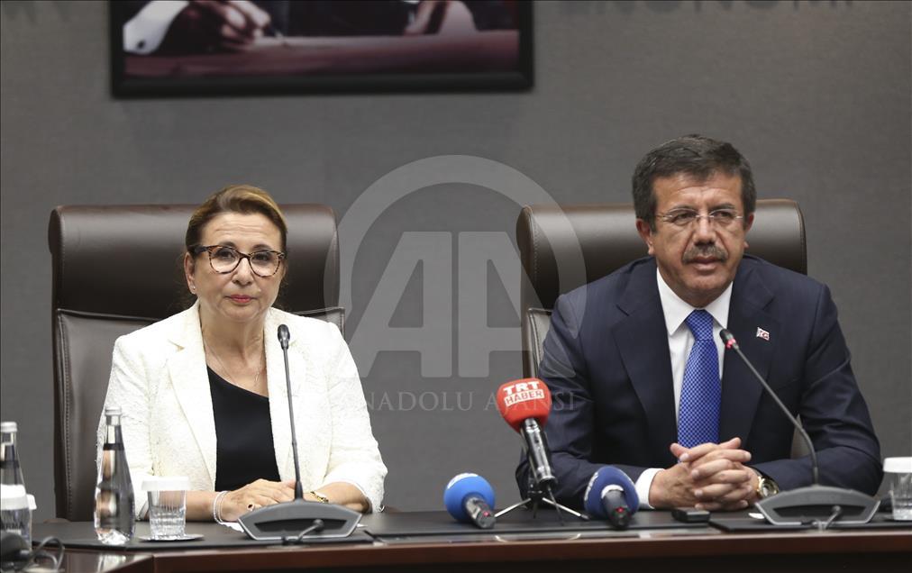 Pekcan,görevi Zeybekci'den devraldı