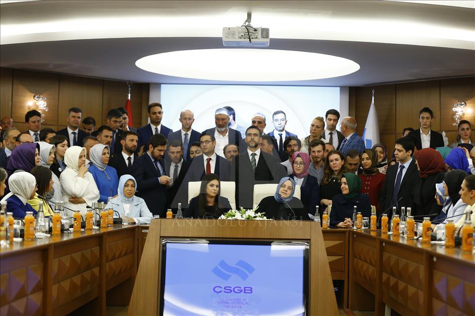Çalışma, Sosyal Hizmetler ve Aile Bakanlığı'nda devir teslim