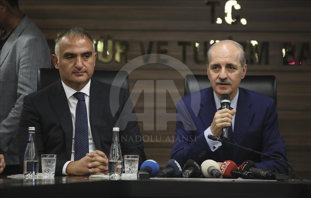 Kültür ve Turizm Bakanlığı'nda devir teslim töreni