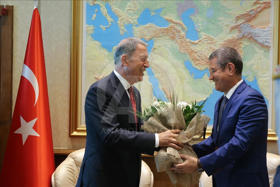 Milli Savunma Bakanlığın devir teslim töreni