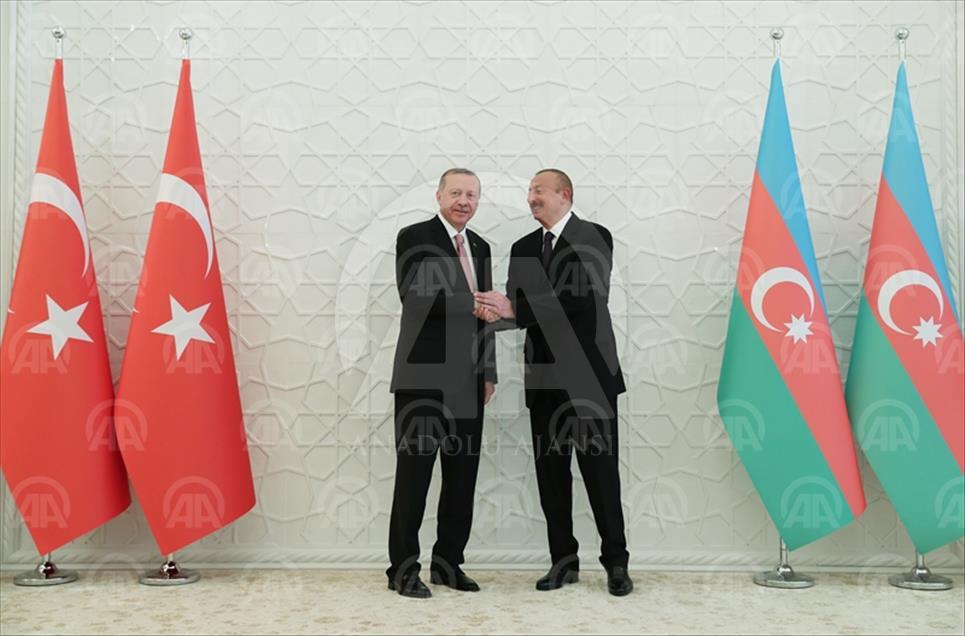 Turkish President Erdogan in Azerbaijan