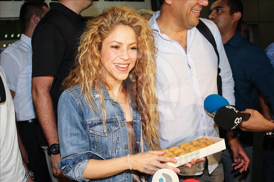 Shakira İstanbul'da