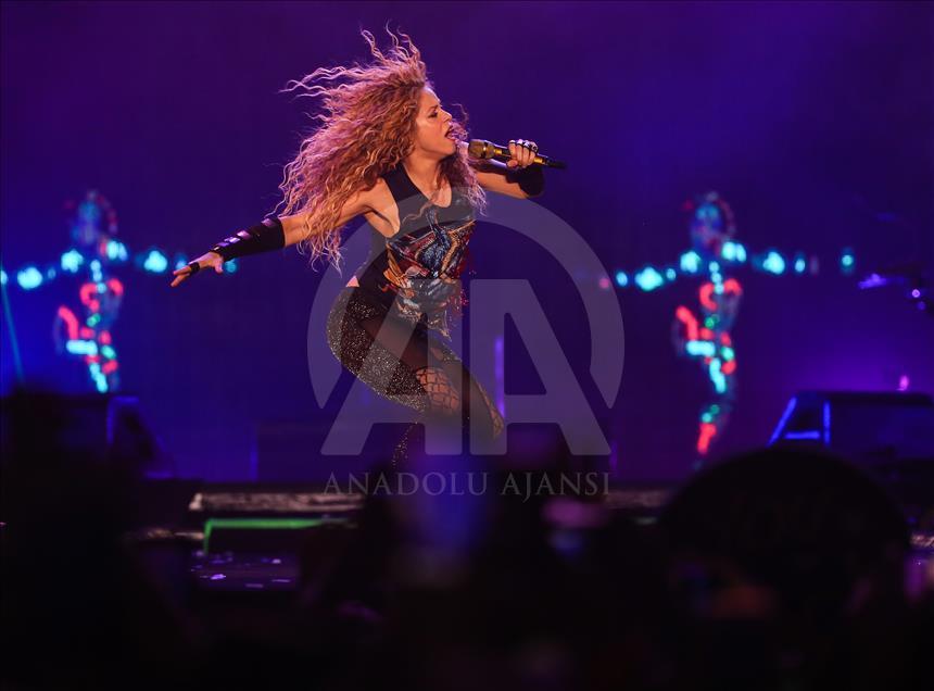 کنسرت شکیرا در استانبول