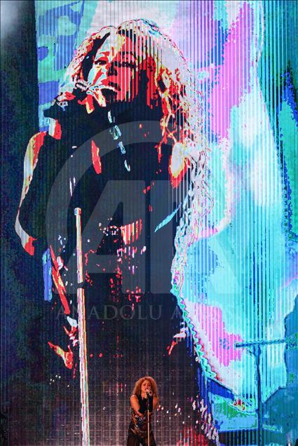 کنسرت شکیرا در استانبول