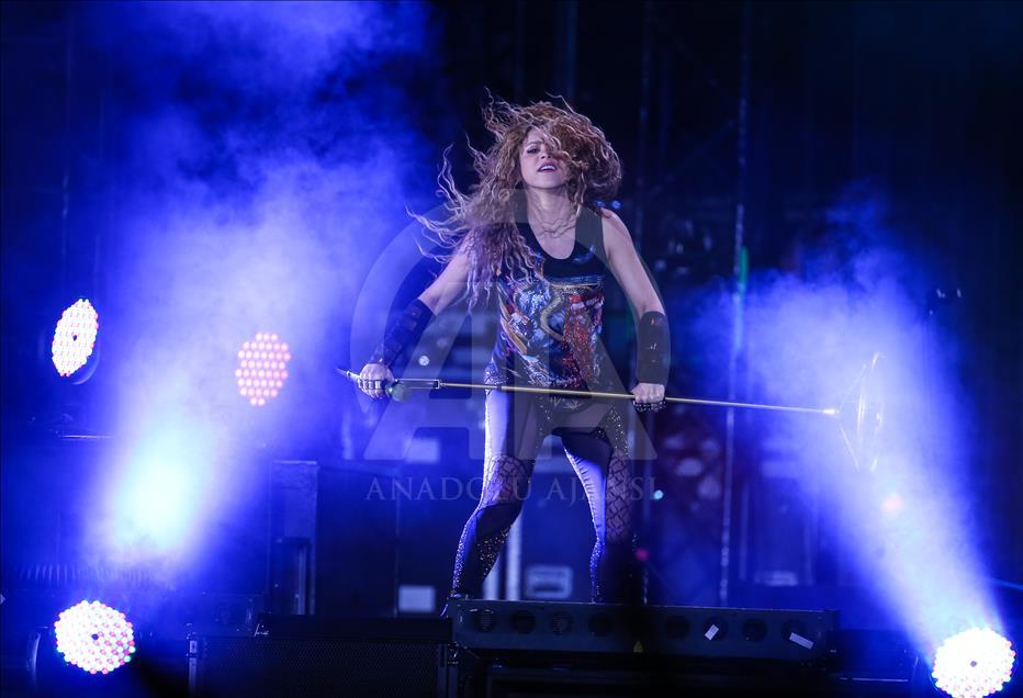 کنسرت شکیرا در استانبول