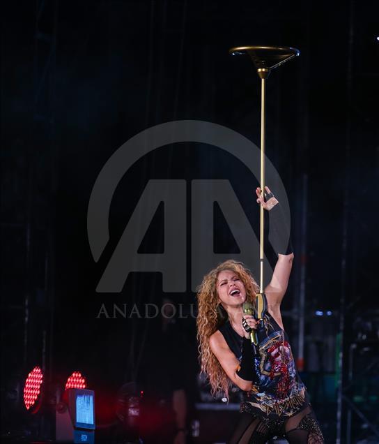 کنسرت شکیرا در استانبول