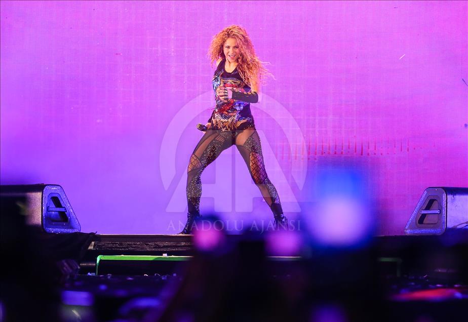 کنسرت شکیرا در استانبول