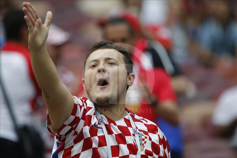 Croacia contra Inglaterra en la semifinal de la Copa del Mundo Rusia 2018