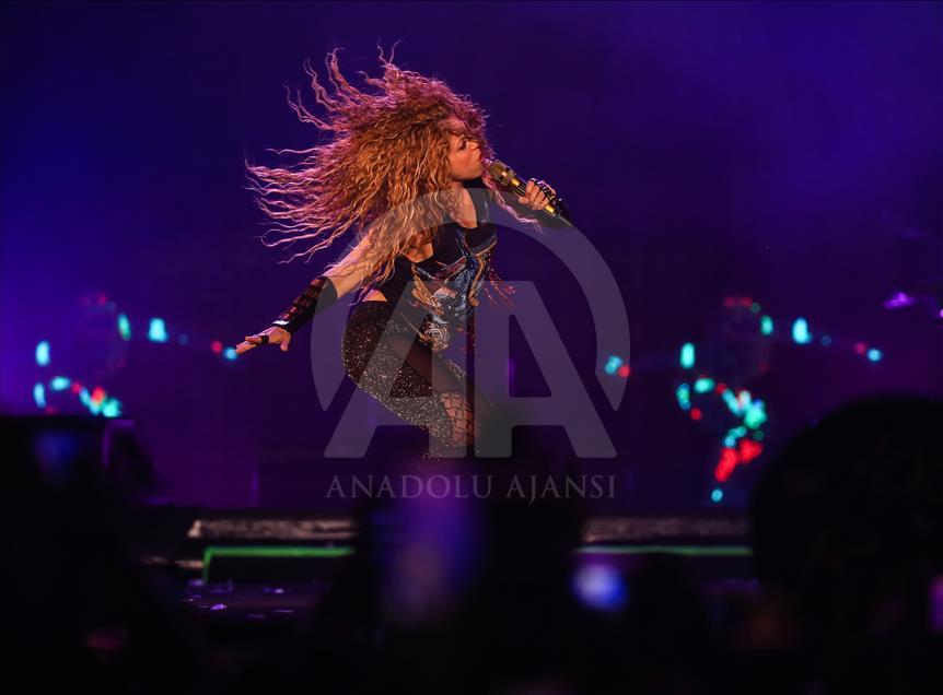 کنسرت شکیرا در استانبول