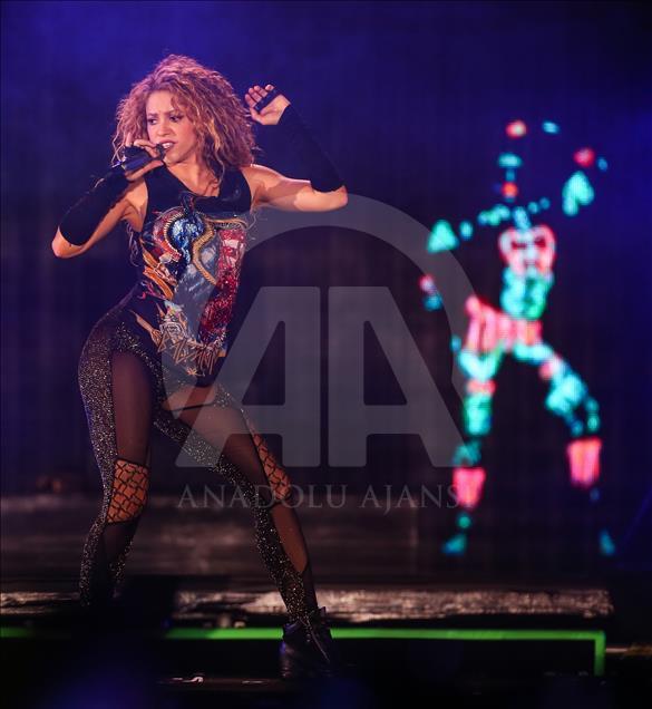 کنسرت شکیرا در استانبول