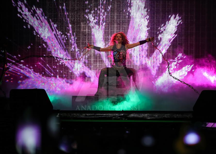 کنسرت شکیرا در استانبول