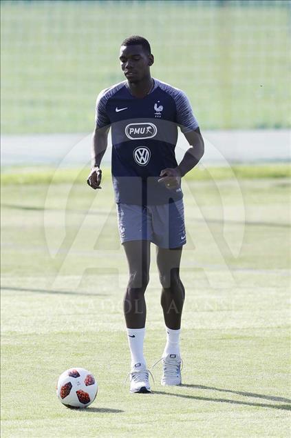 Rusia 2018: Sesión de entrenamiento de la selección de Francia