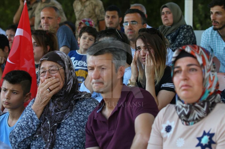 Afrin kahramanları törenle karşılandı