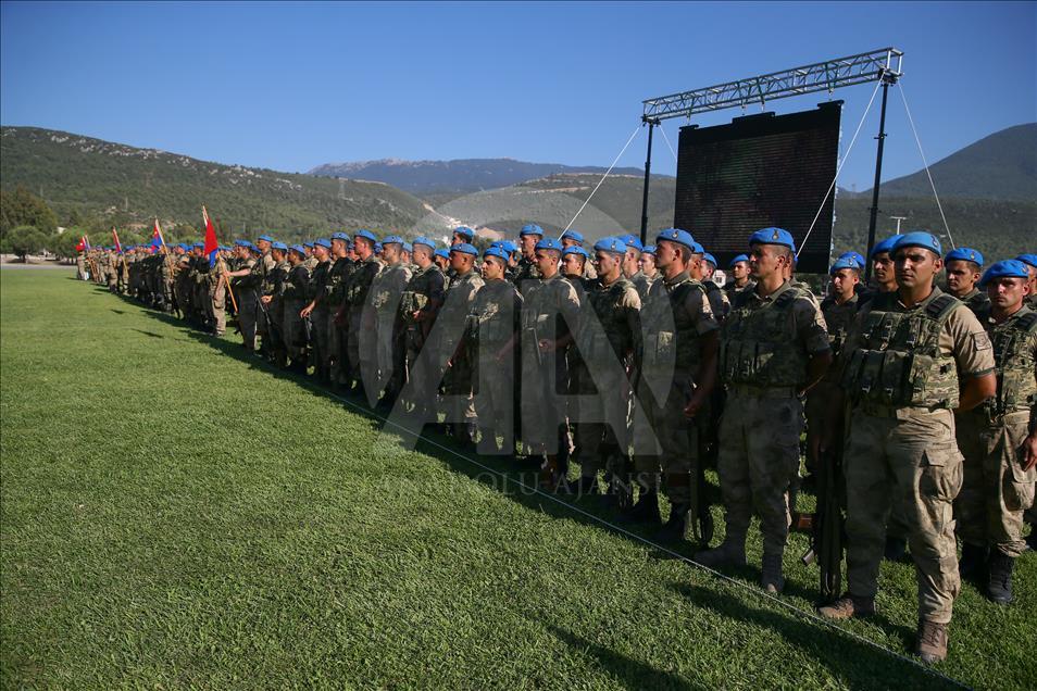 Afrin kahramanları törenle karşılandı