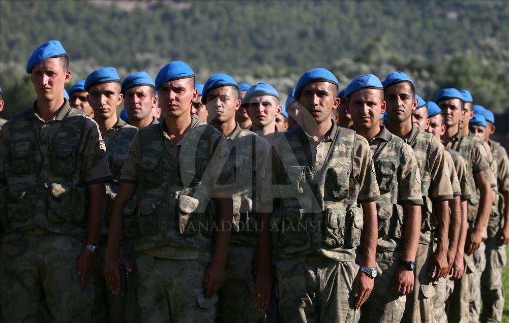 Afrin kahramanları törenle karşılandı