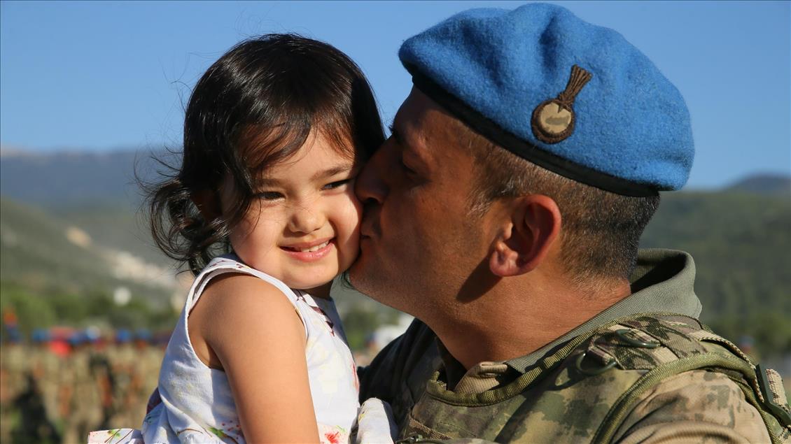 Afrin kahramanları törenle karşılandı