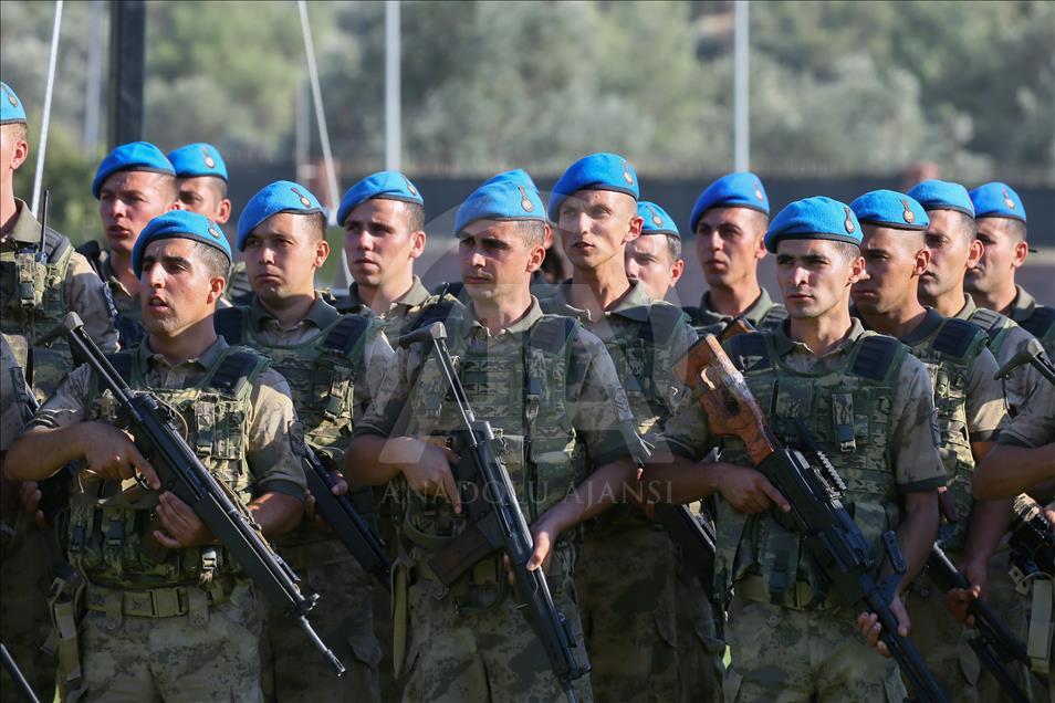 Afrin kahramanları törenle karşılandı