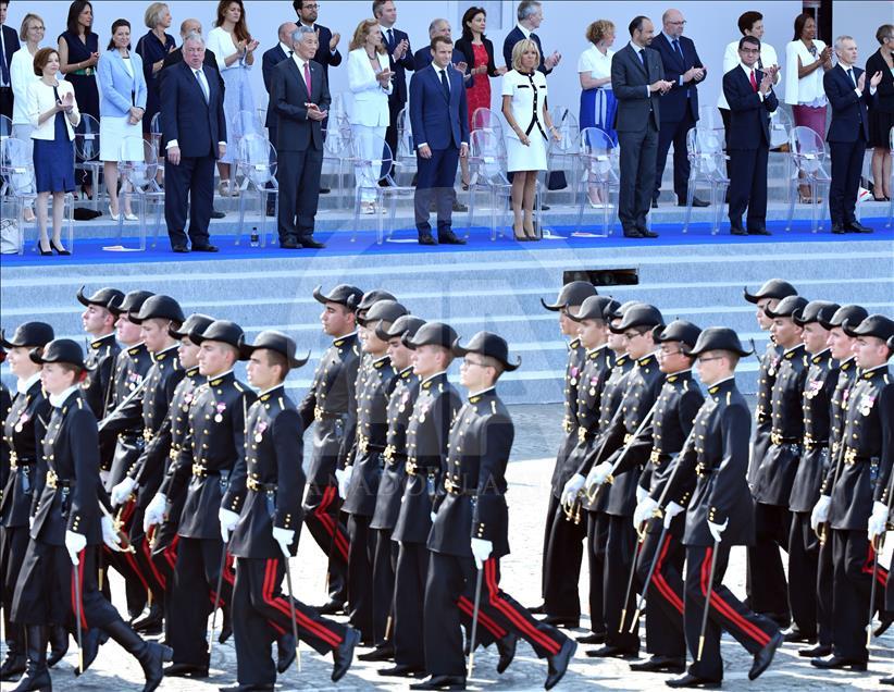 France Bastille Day parade