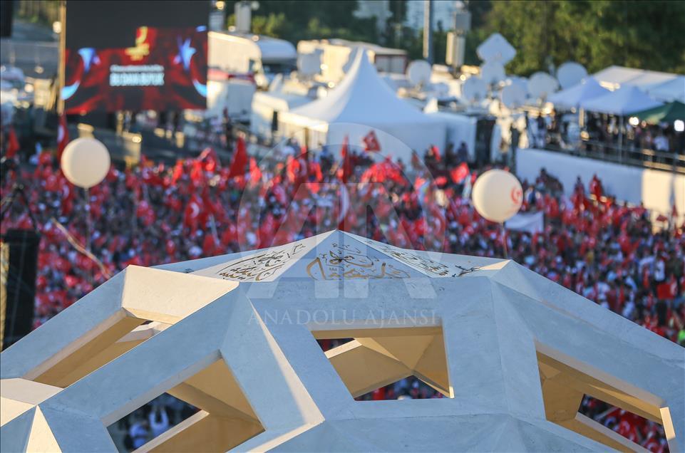 İstanbul'da 15 Temmuz Demokrasi ve Milli Birlik Günü Buluşması
