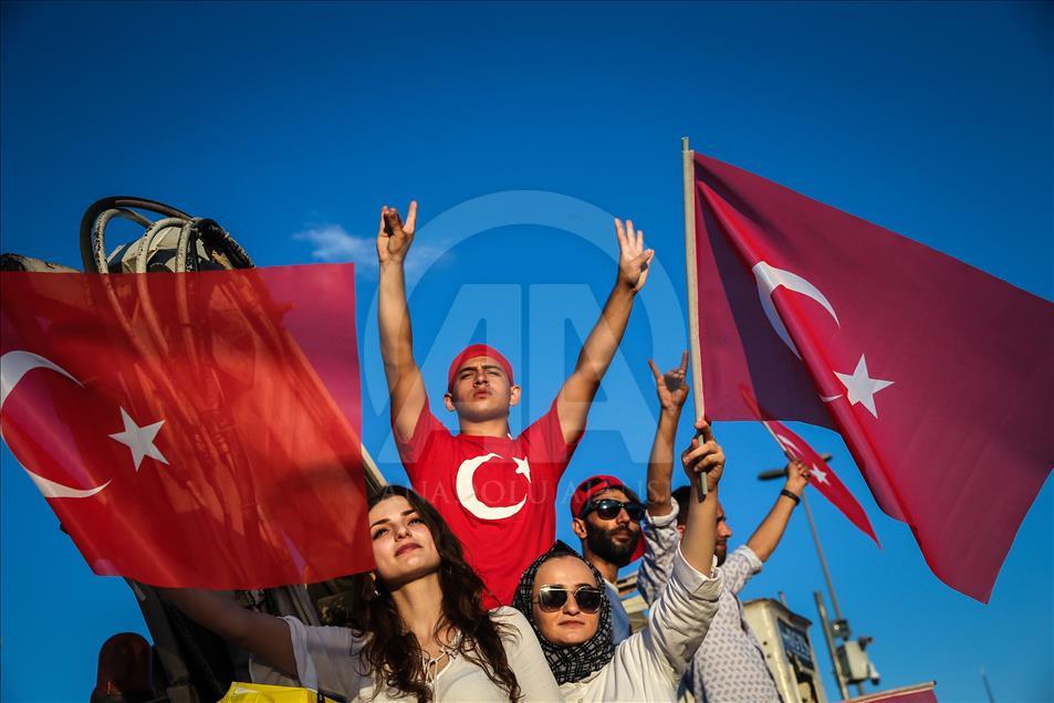 İstanbul'da 15 Temmuz Demokrasi ve Milli Birlik Günü Buluşması