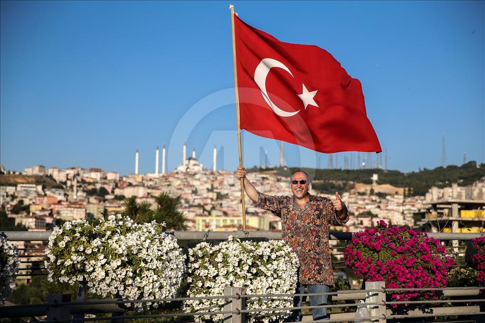 İstanbul'da 15 Temmuz Demokrasi ve Milli Birlik Günü Buluşması