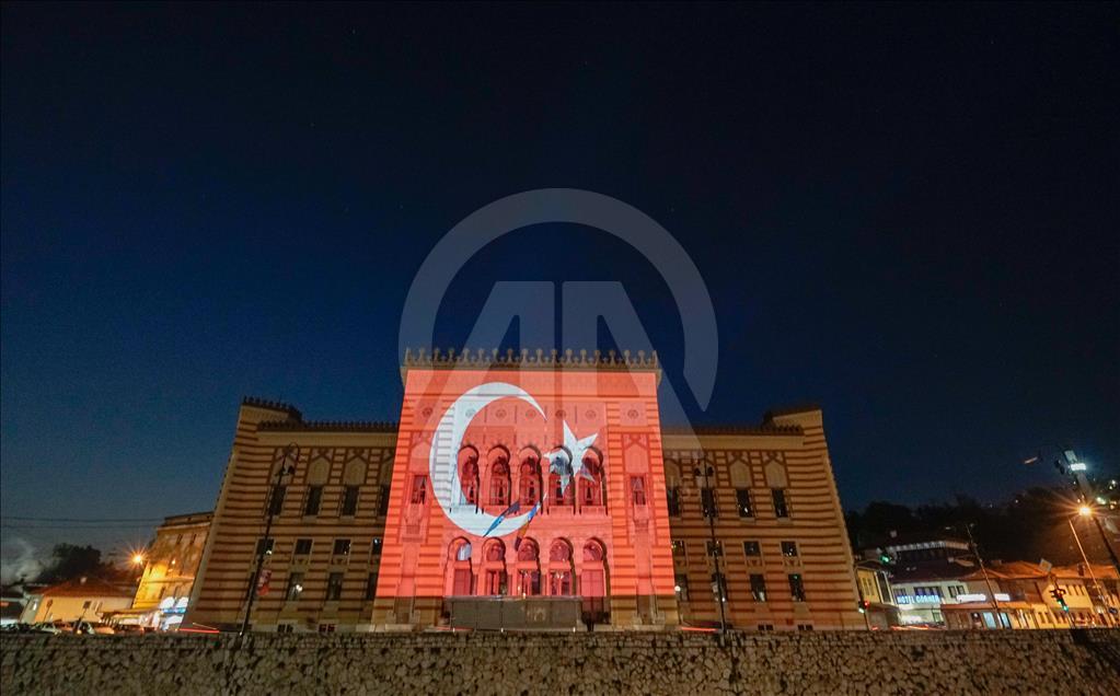 July 15 Democracy and National Unity Day in Sarajevo