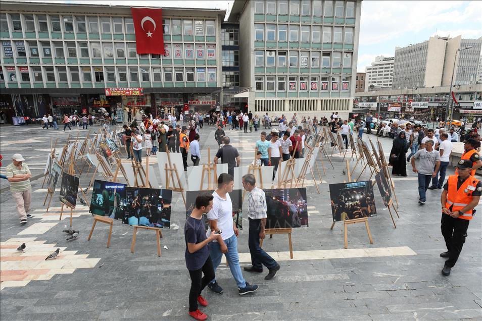 AA'nın fotoğraflarıyla "15 Temmuz yolculuğu"