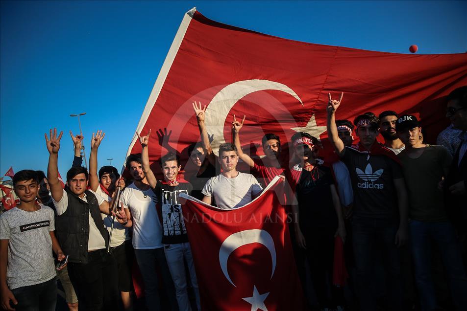 İstanbul'da 15 Temmuz Demokrasi ve Milli Birlik Günü Buluşması