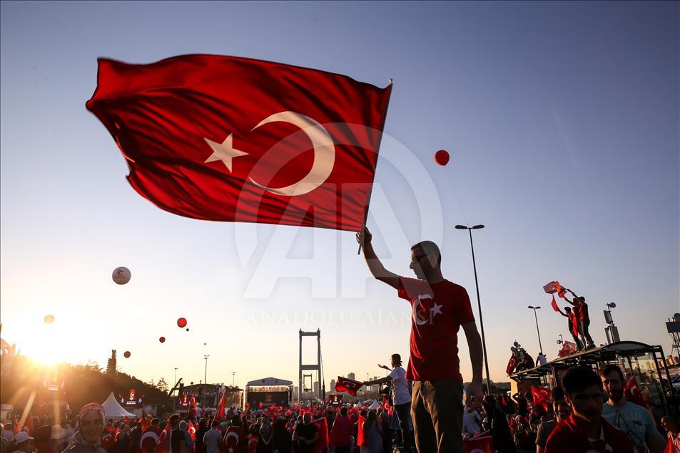 İstanbul'da 15 Temmuz Demokrasi ve Milli Birlik Günü Buluşması