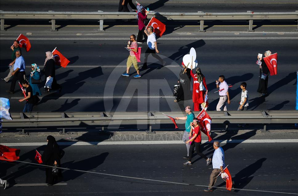 İstanbul'da 15 Temmuz Demokrasi ve Milli Birlik Günü Buluşması