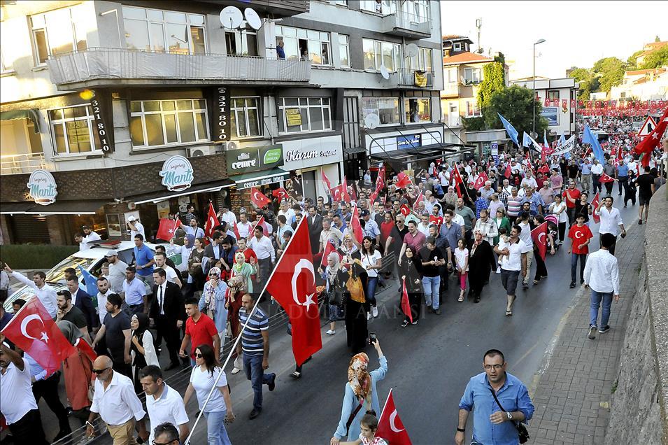 İstanbul'da 15 Temmuz Demokrasi ve Milli Birlik Günü Buluşması