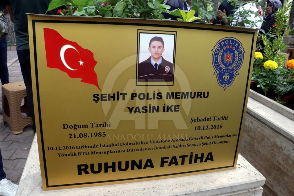 Şehidin adı yeni doğan yeğenine şehitlikte verildi