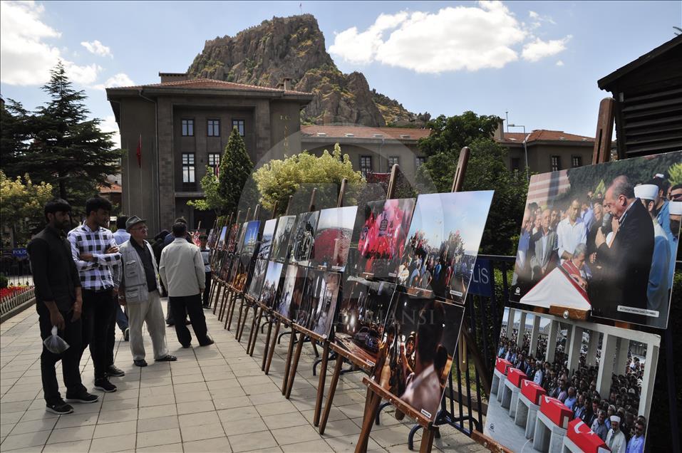 Afyonkarahisar'da '15 Temmuz Destanı' fotoğraf sergisi