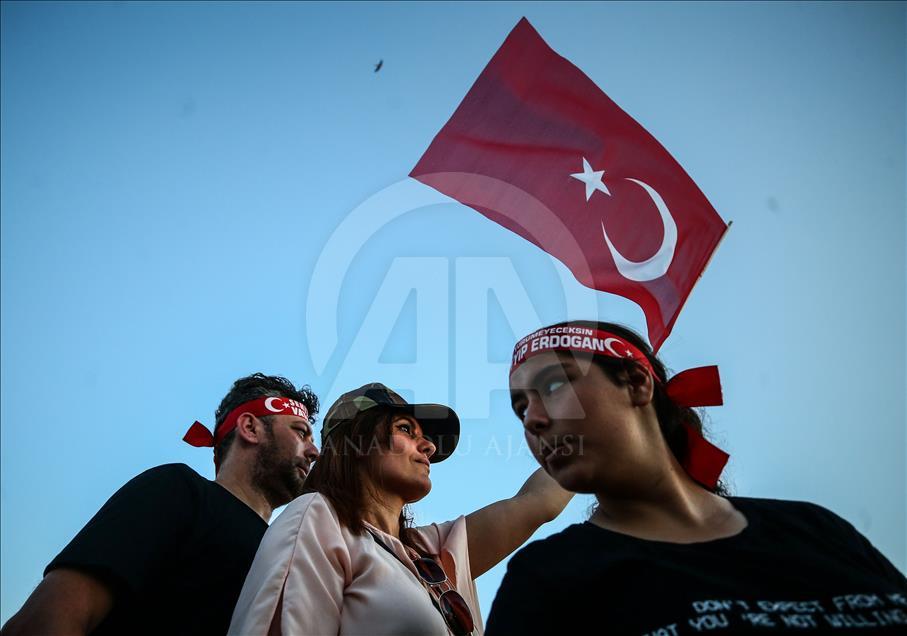 İstanbul'da 15 Temmuz Demokrasi ve Milli Birlik Günü Buluşması