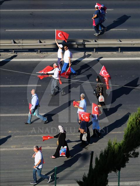 İstanbul'da 15 Temmuz Demokrasi ve Milli Birlik Günü Buluşması