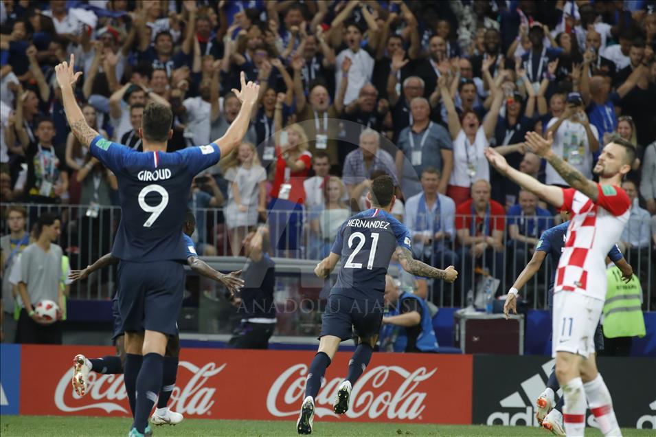 France vs Croatia: 2018 FIFA World Cup Final