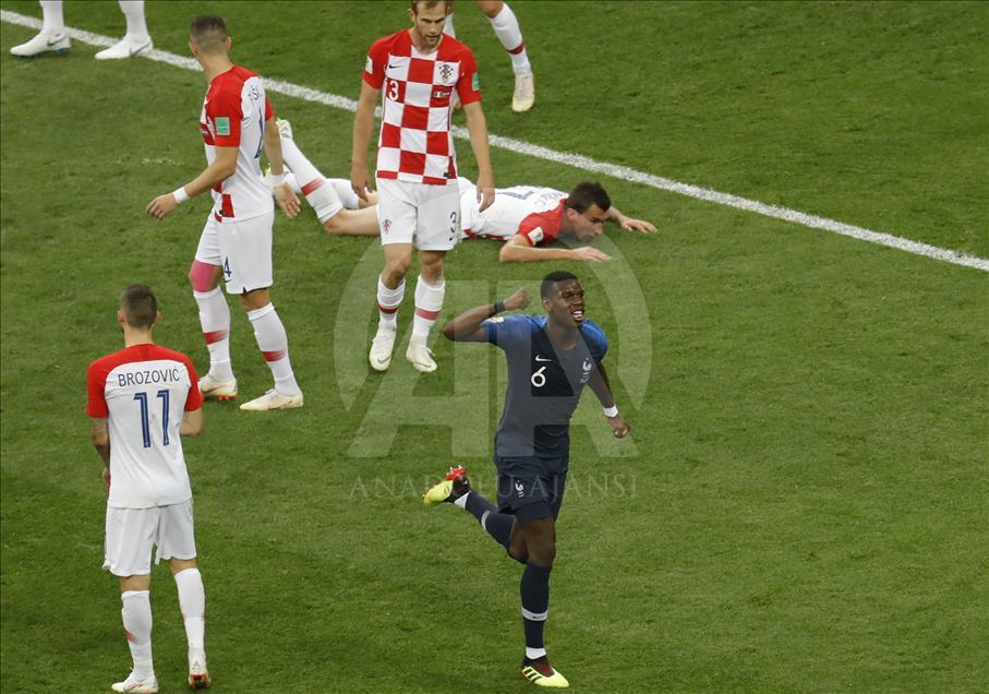 Final de la Copa del Mundo: Francia contra Croacia