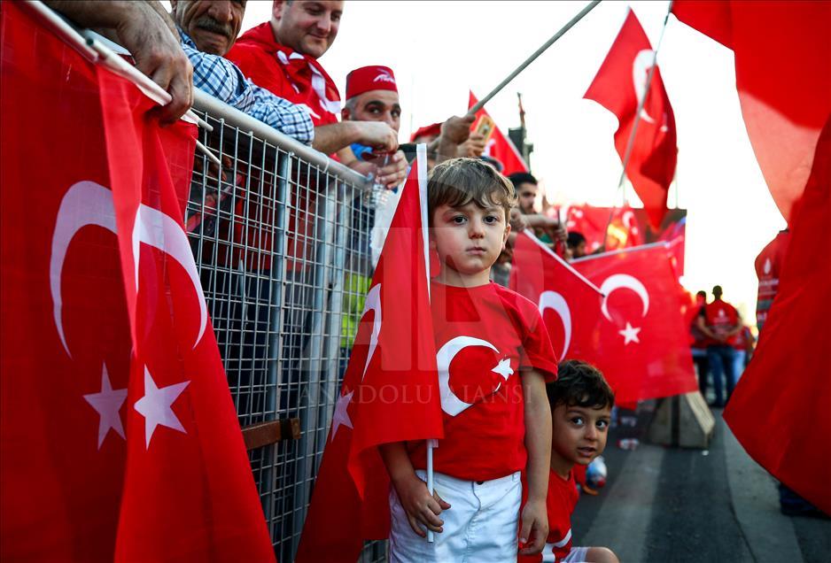İstanbul'da 15 Temmuz Demokrasi ve Milli Birlik Günü Buluşması