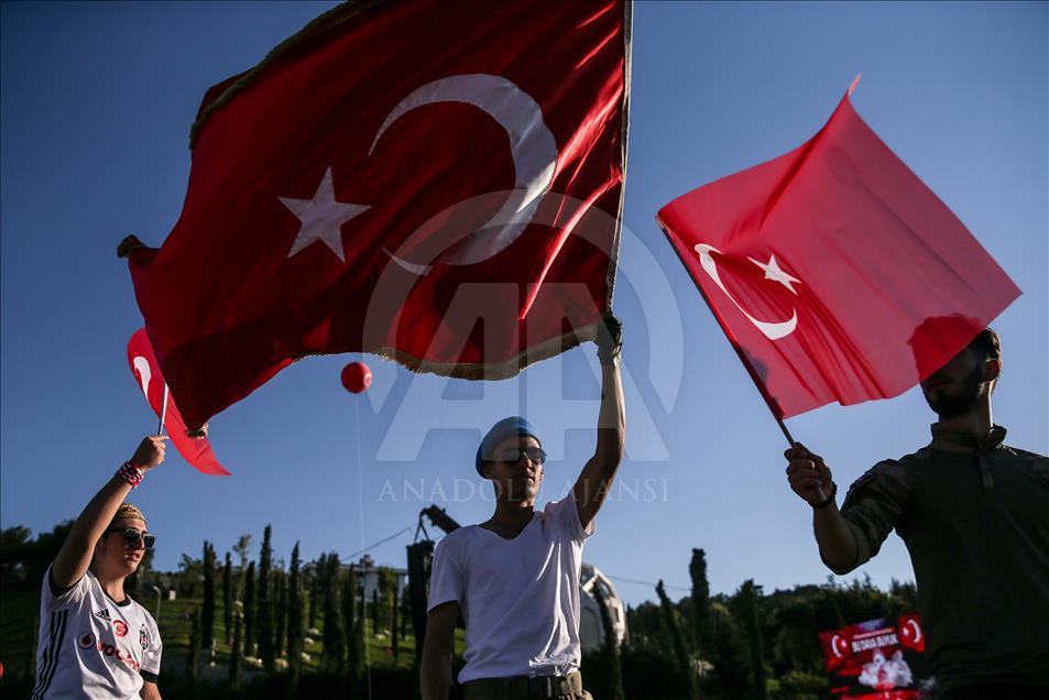 İstanbul'da 15 Temmuz Demokrasi ve Milli Birlik Günü Buluşması