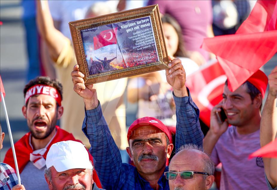 İstanbul'da 15 Temmuz Demokrasi ve Milli Birlik Günü Buluşması