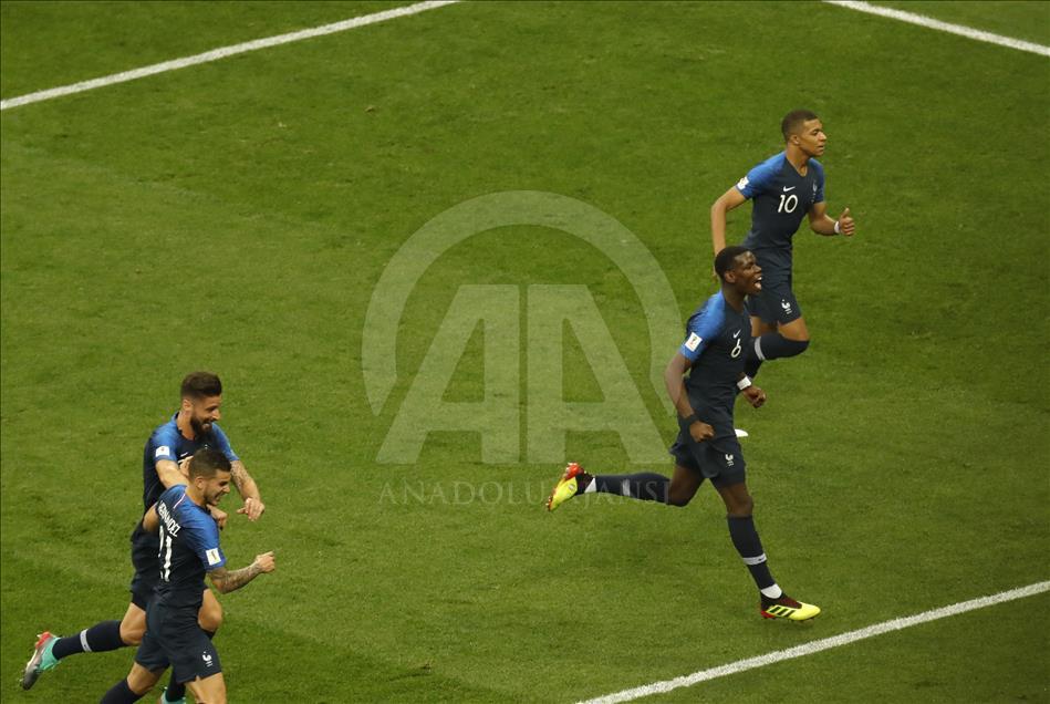 Final de la Copa del Mundo: Francia contra Croacia