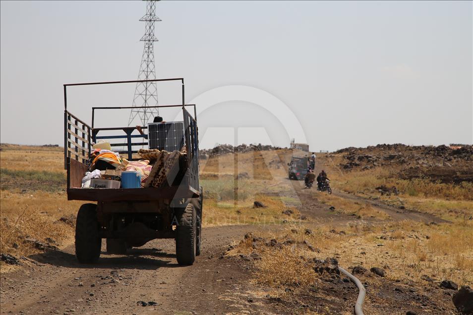 Syrie: Avancée des forces du Régime pour le contrôle de la bande frontalière avec Israël 
