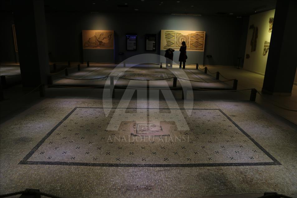 "الفتاة الغجرية".. تجذب السياح لمتحف "زيوغما" التركي
