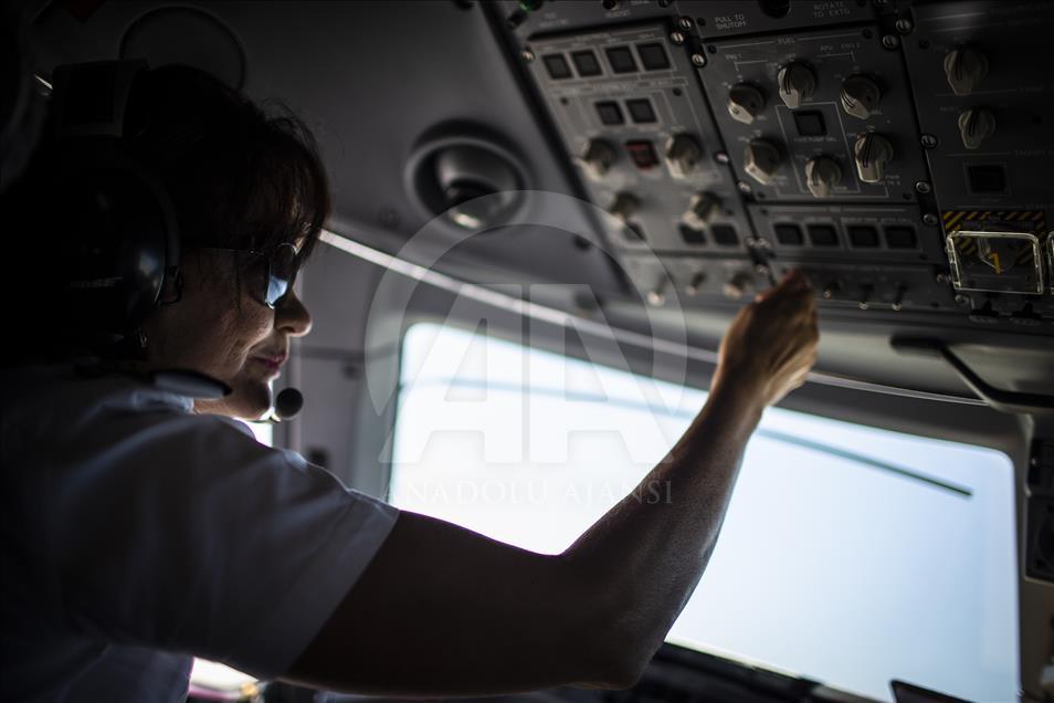 Gökyüzünün hayat kurtaran kadın pilotu